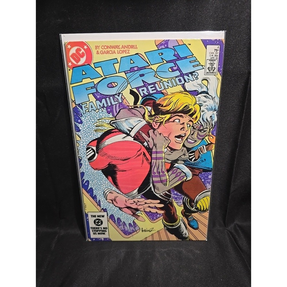 Atari Force 4 DC Comics 1984 Gerry Conway Ross Andru Sci-Fi Graphic Novel